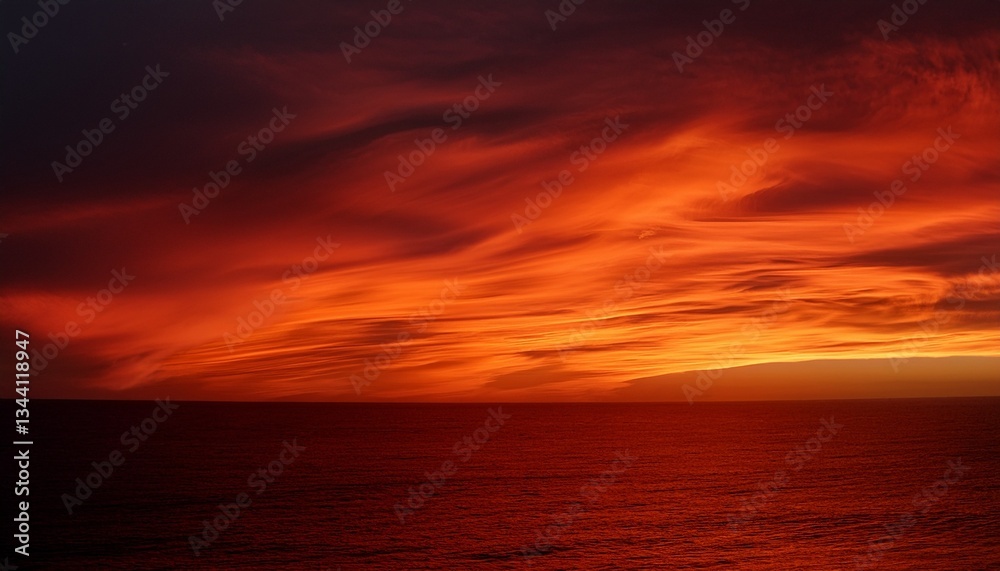 Fototapeta premium sunset over the sea