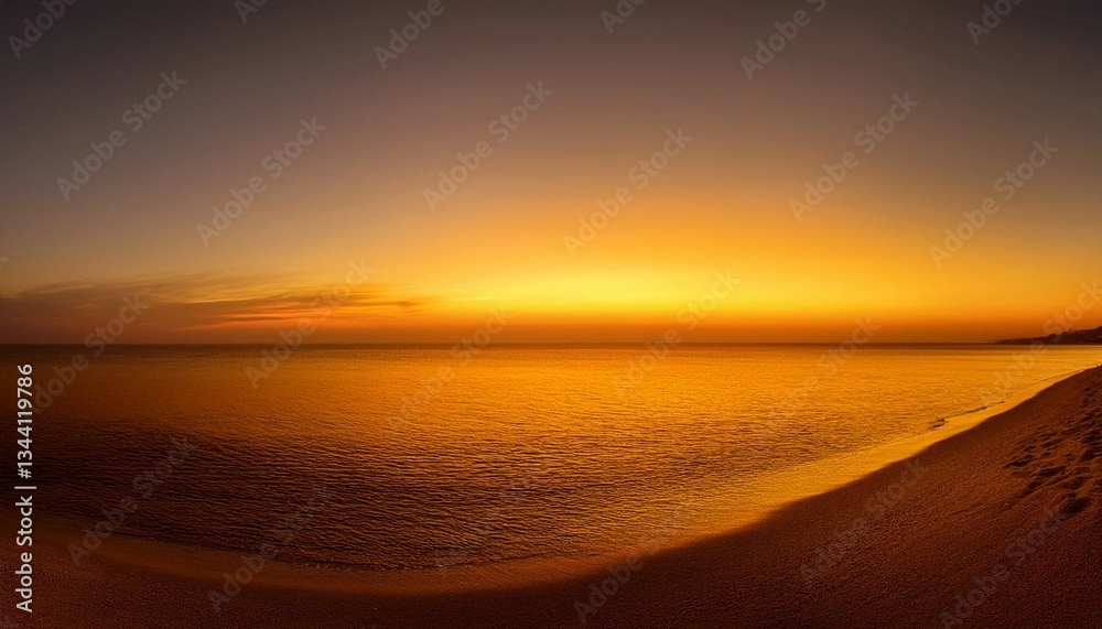 Fototapeta premium sunset on the beach