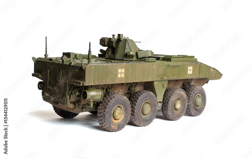 Scale model of old vehicle Scale model of old vehicle