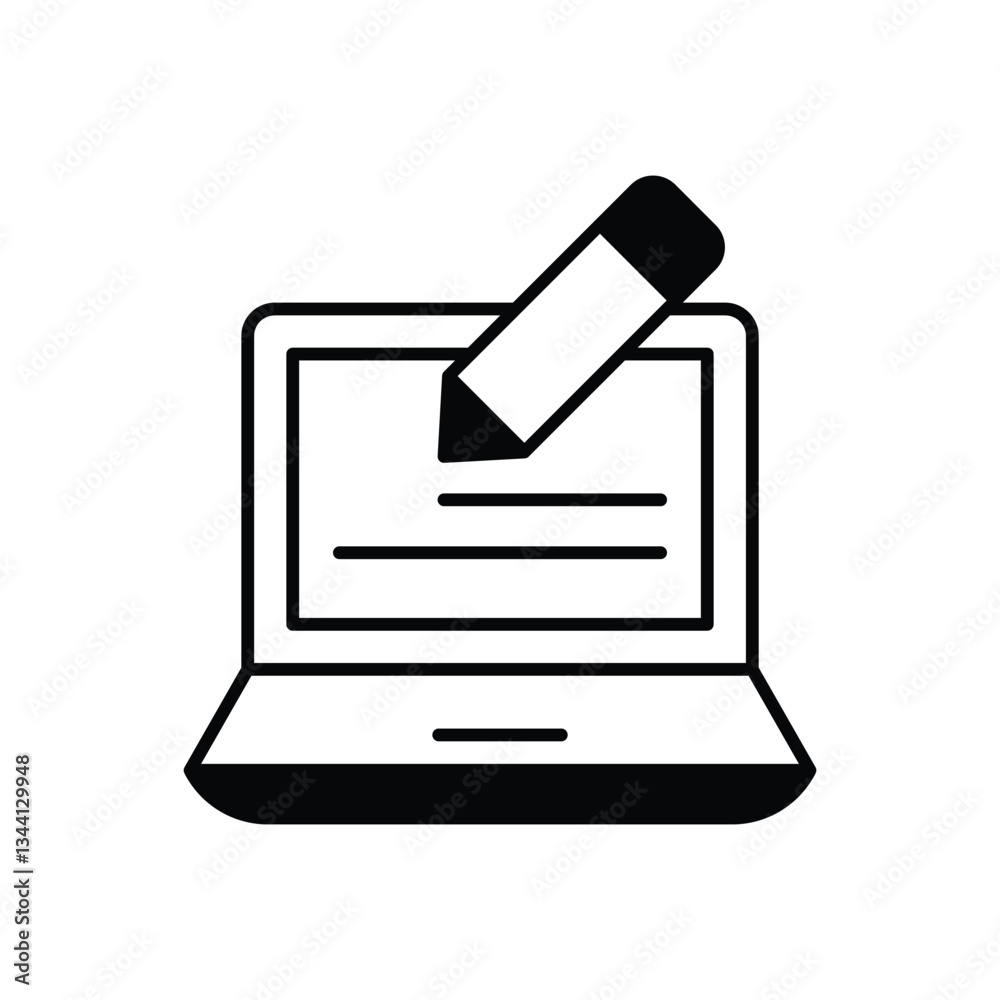 Writing vector icon Writing vector icon