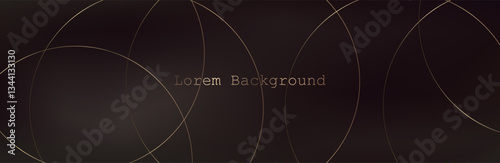light brown background with golden circles. modern background. vector illustration. eps 10. mocha mousse background
