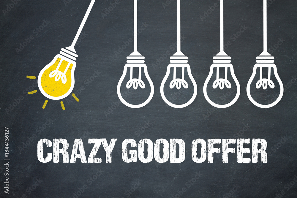 Fototapeta premium Crazy Good Offer