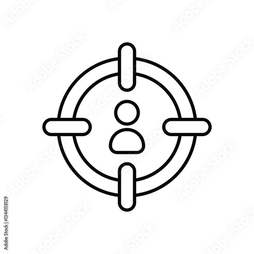 Target Audience vector icon