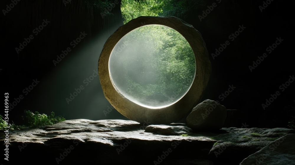 Fototapeta premium Stone Circle, Sunlight Portal