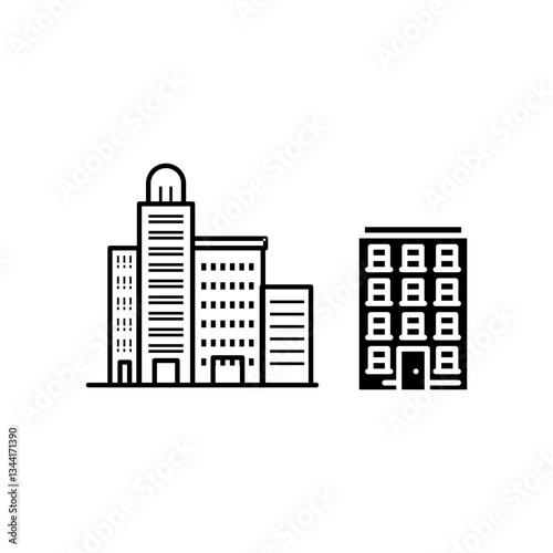house building silhouette