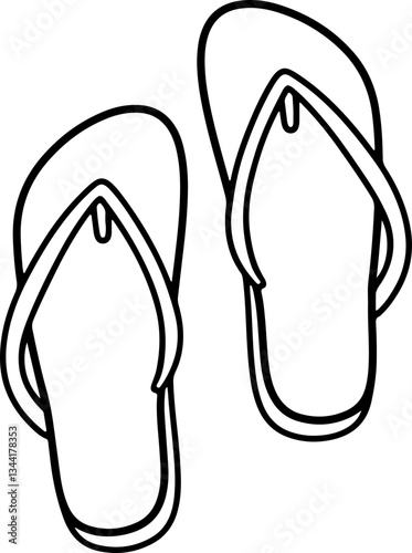 doodle sandals