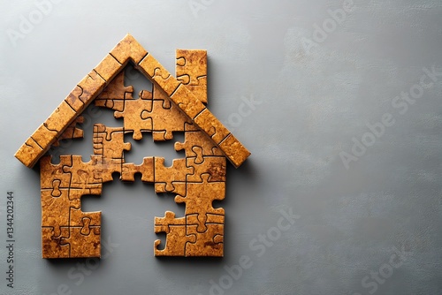 Incomplete House Puzzle: A Symbol of Unfinished Dreams or Projects