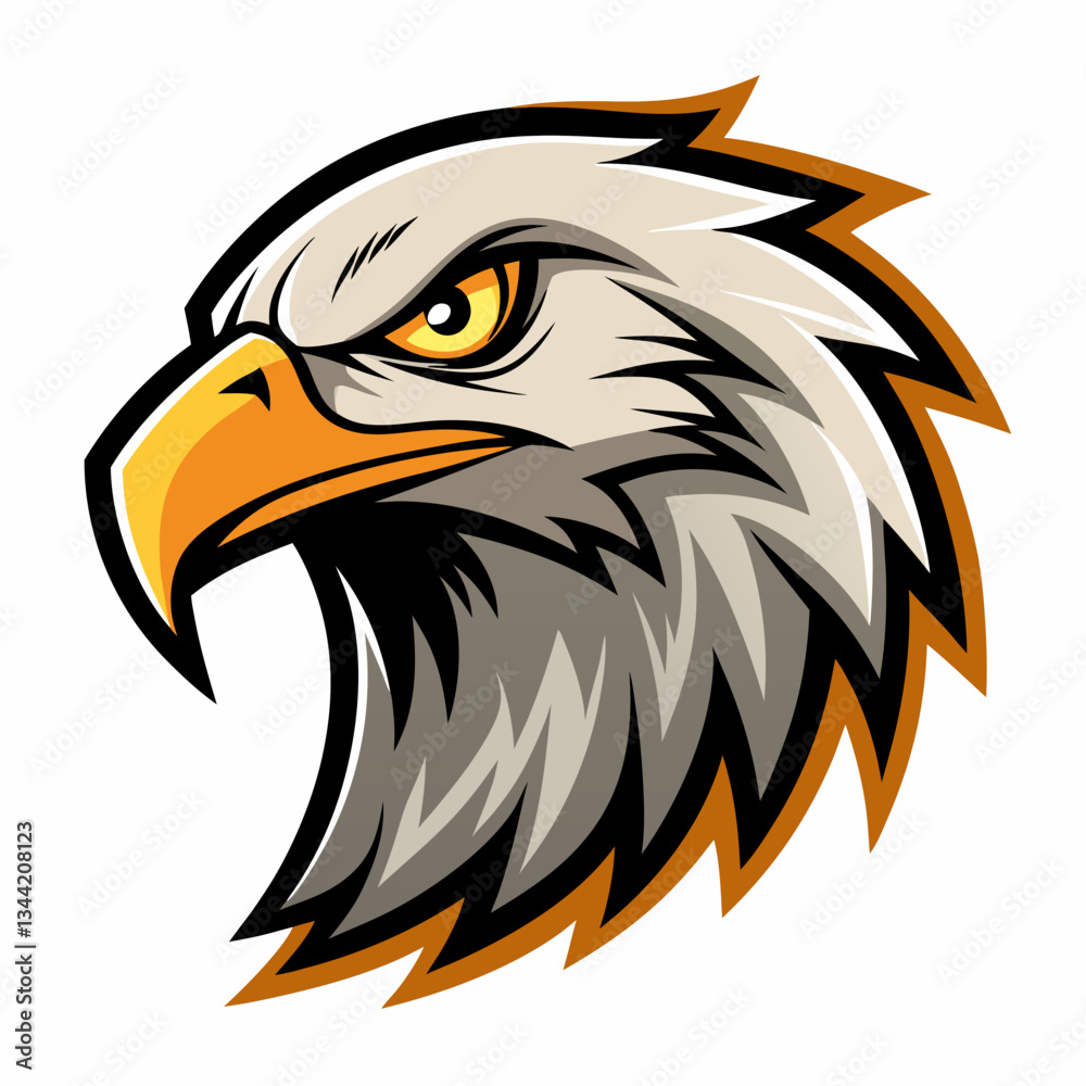 Obraz premium american eagle head