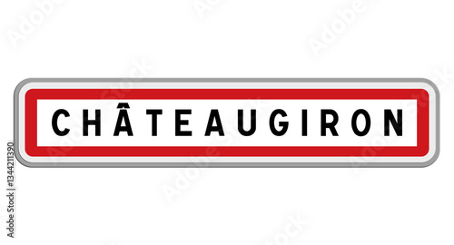 Panneau de Châteaugiron, Ille-et-Vilaine, Bretagne