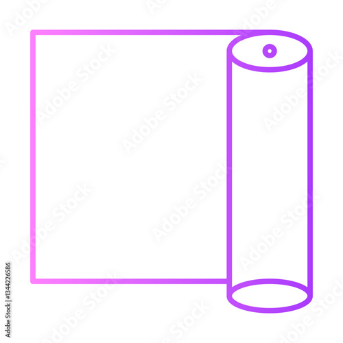 roll gradient icon