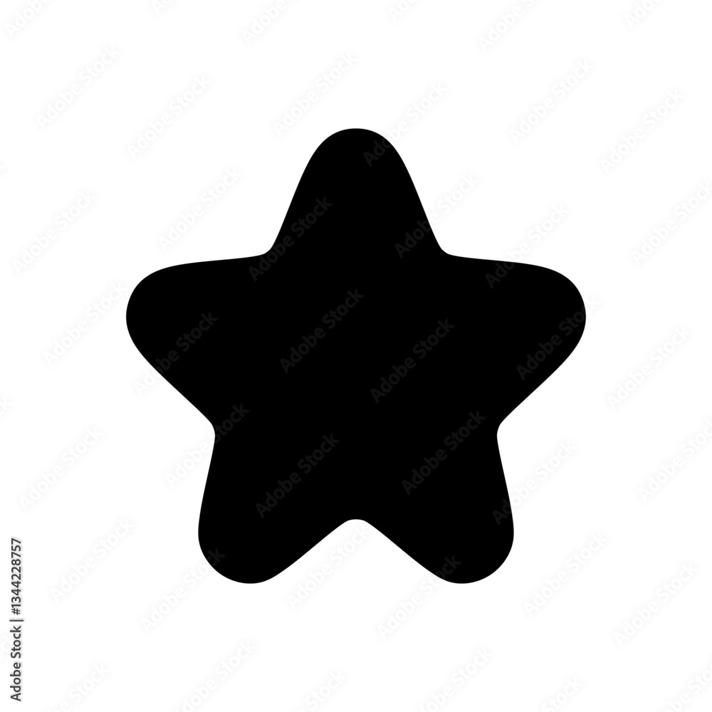 illustration star, star icon simple design illustration star, star icon simple design