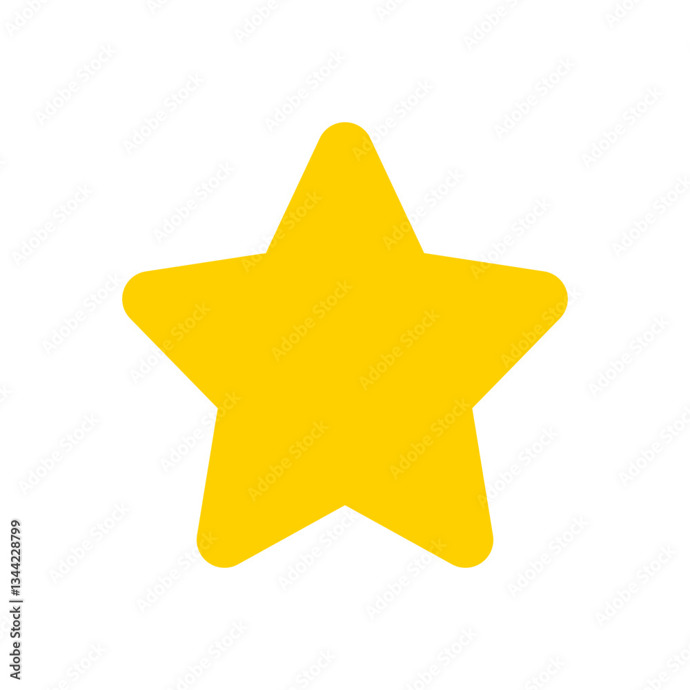 illustration star, star icon simple design illustration star, star icon simple design