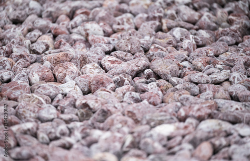 Obraz na płótnie background of pebbles w salonie