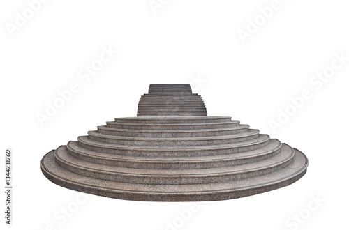 Obraz na płótnie stone steps isolated w salonie