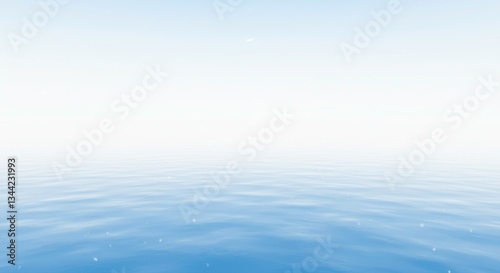 Serene Calm Water Surface Peaceful Ocean or Lake Background