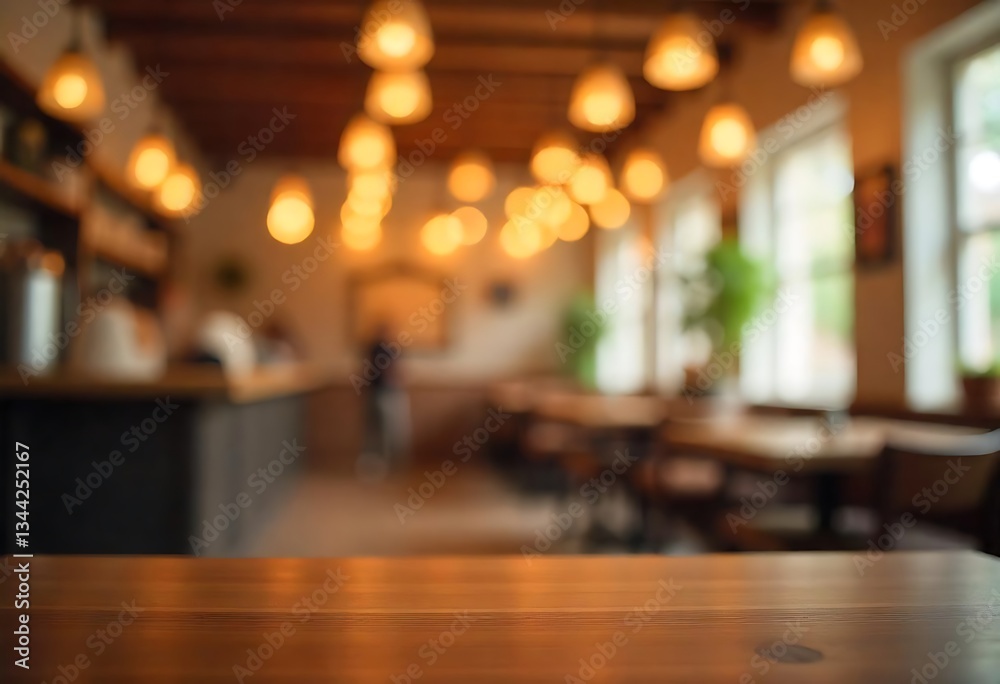 Generative AI Warm and Inviting Coffee Shop Interior with Cozy Lighting Generative AI Warm and Inviting Coffee Shop Interior with Cozy Lighting