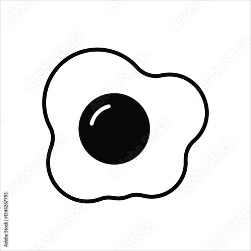 Omelette Vector icon
