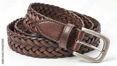 Braided Leather Belt