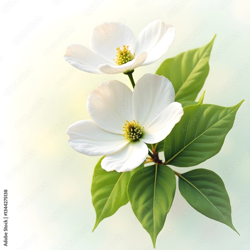 Obraz premium white flowers