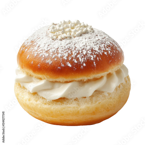 Swedish with a shrove bun photo