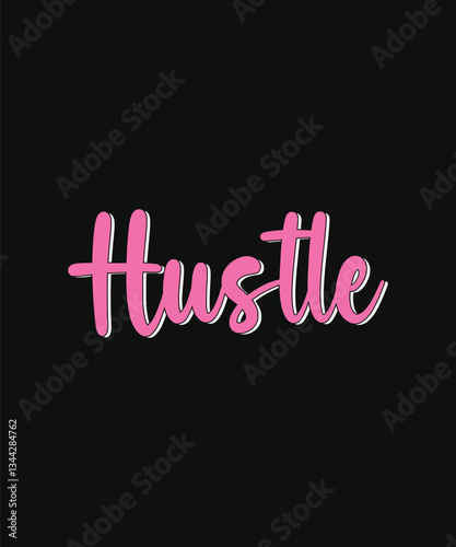 Hustle Text Effect 
