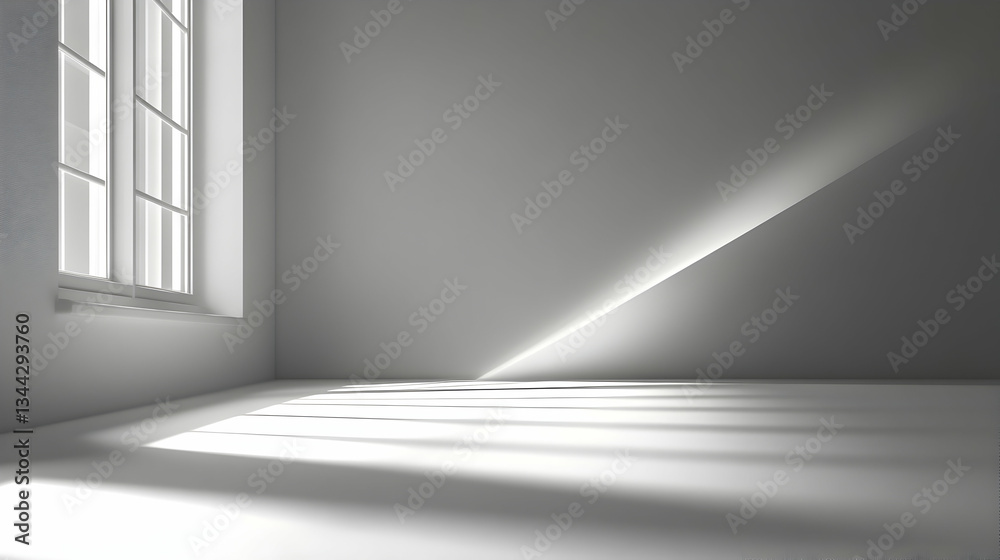 Sunlight streams into empty room, minimalist interior design, peaceful atmosphere, ideal for website backgrounds Sunlight streams into empty room, minimalist interior design, peaceful atmosphere, ideal for website backgrounds