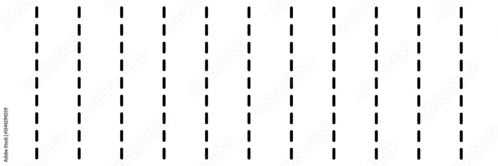 Fototapeta premium Hand drawn Straight dotted line vector set .Indigo hand-drawn line background wallpaper simple dotted straight line Sewing stitch in eps10.