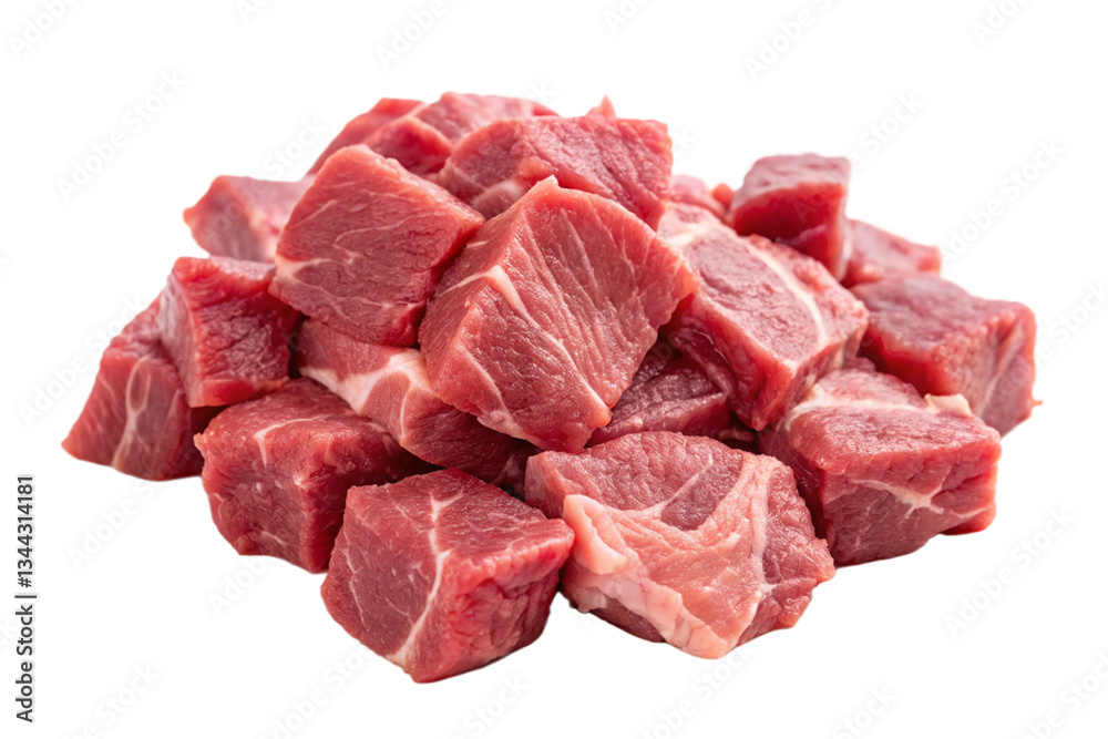 raw meat on white background raw meat on white background