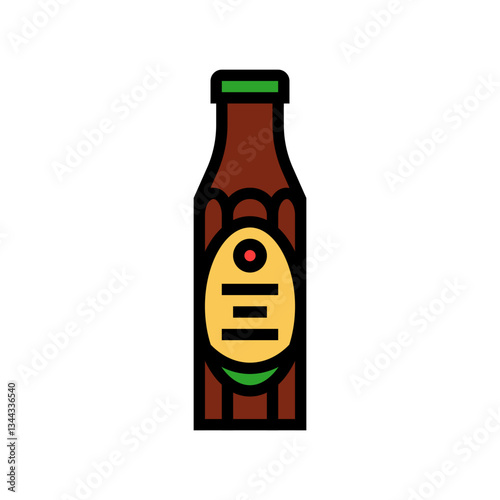 chutney condiment color icon vector illustration