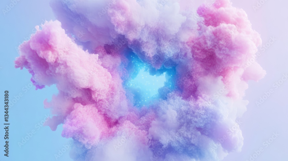 Pastel Cloud Formation Pastel Cloud Formation