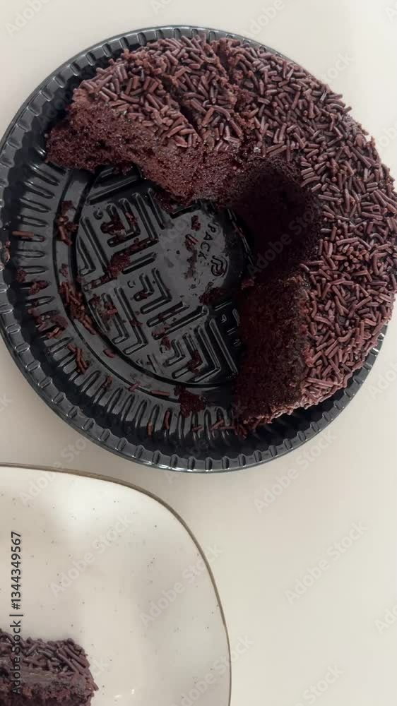 bolo de chocolate 