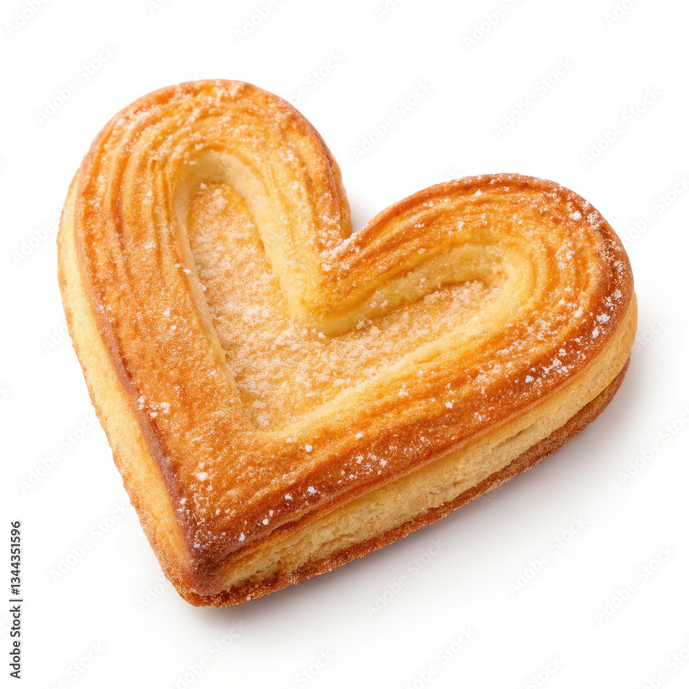 Fototapeta premium heart shaped cookie