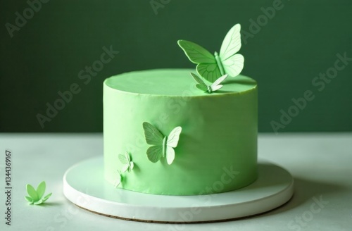 wedding cake butterfly decorations