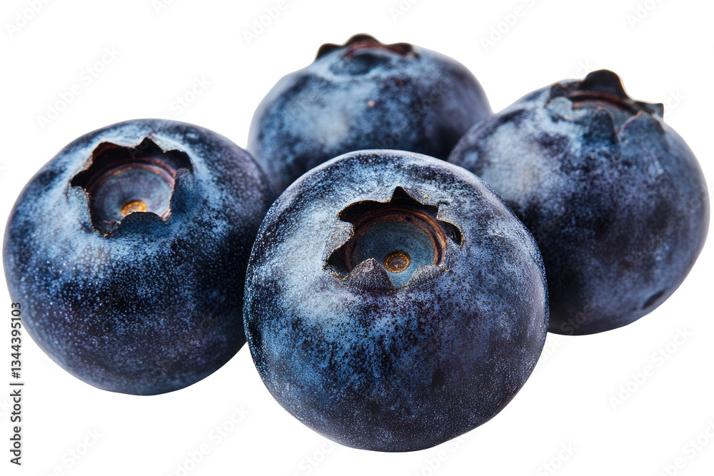 Isolated Blueberry PNG on transparent background