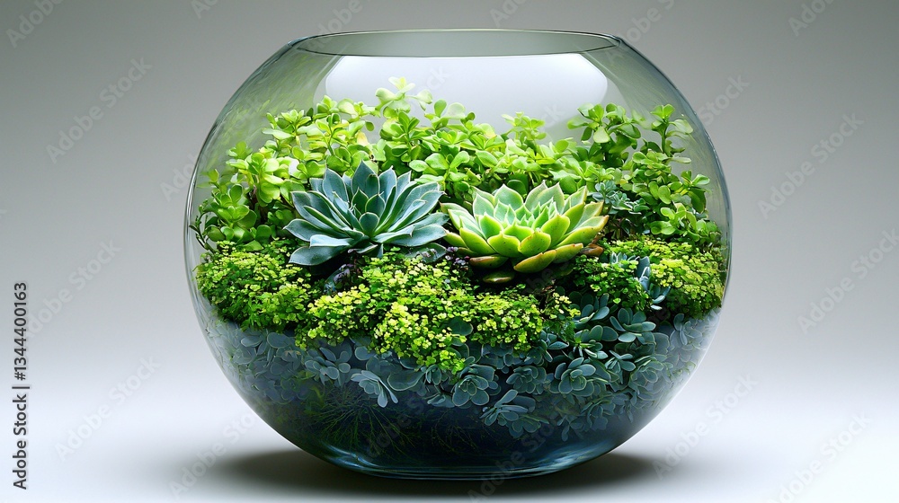 Succulent Terrarium Display (7) Succulent Terrarium Display (7)