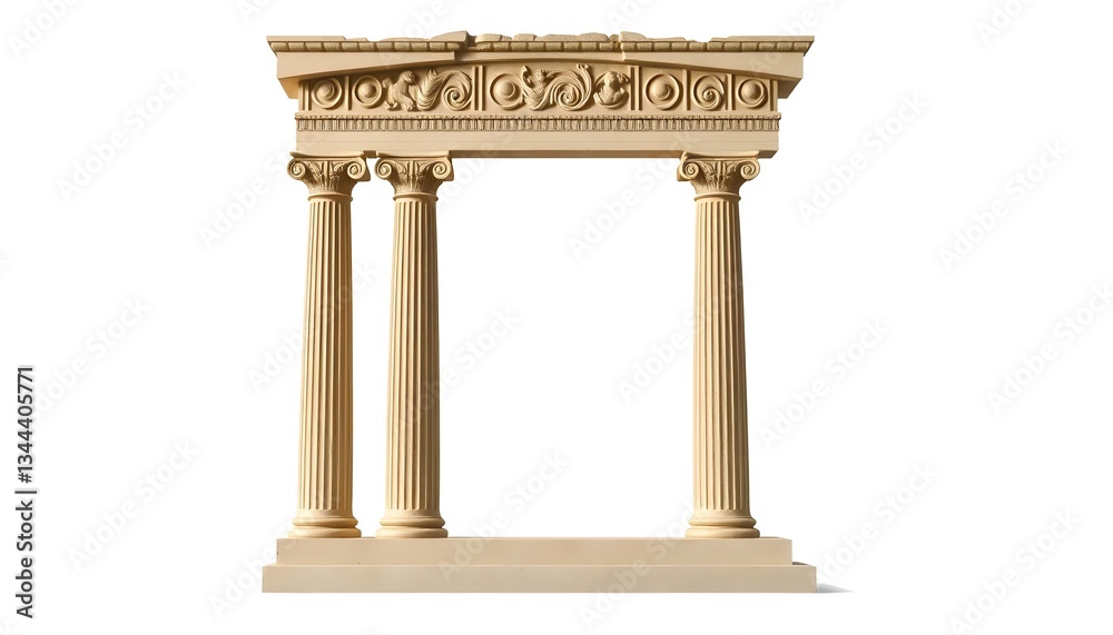 Fototapeta premium Classical Architectural Columns and Archway