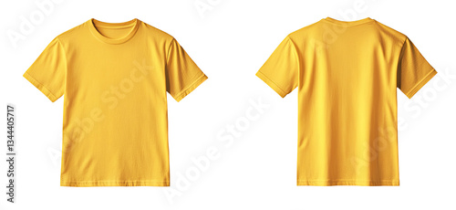 Mustard Yellow Blank T-Shirt