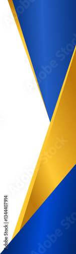 Free Download Blue Gold Border Certificate - GFXLoad
