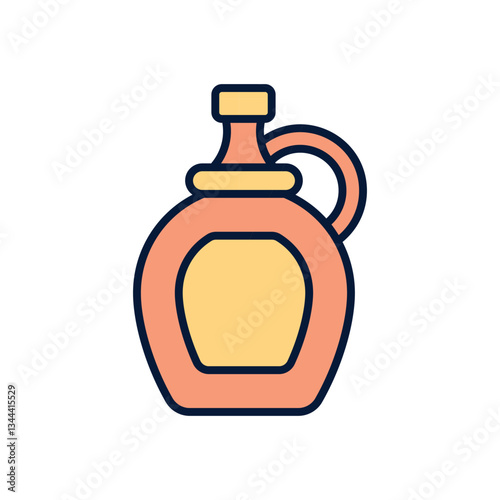 Maple syrup Vector icon