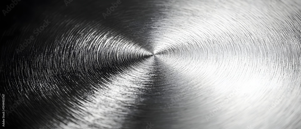 Brushed Stainless Steel Texture with Subtle Linear Scratches and Metallic Reflection Brushed Stainless Steel Texture with Subtle Linear Scratches and Metallic Reflection