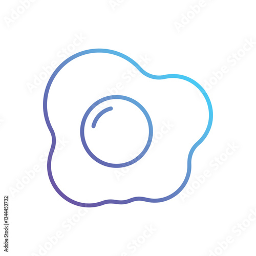 Omelette Vector icon