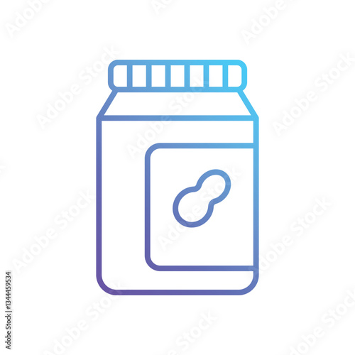 Peanut butter Vector icon