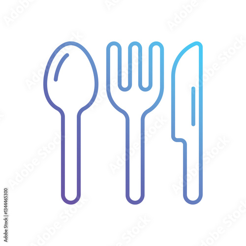 Cutlery Vector icon