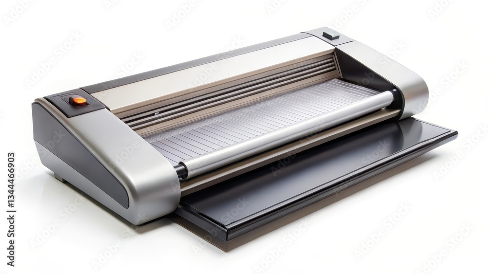 Laminator Machine on White Background Laminator Machine on White Background