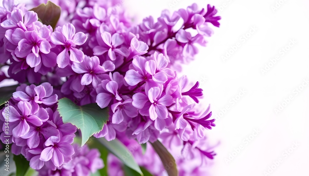 Purple Lilac Flowers Close-up Purple Lilac Flowers Close-up
