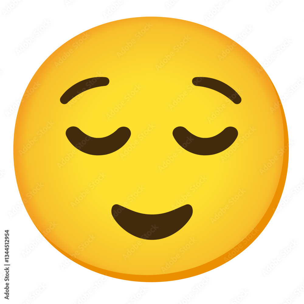 Fototapeta premium Relieved Face