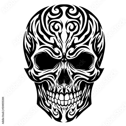 Bold Tribal Tattoo Designs Striking Black & White Vector Art