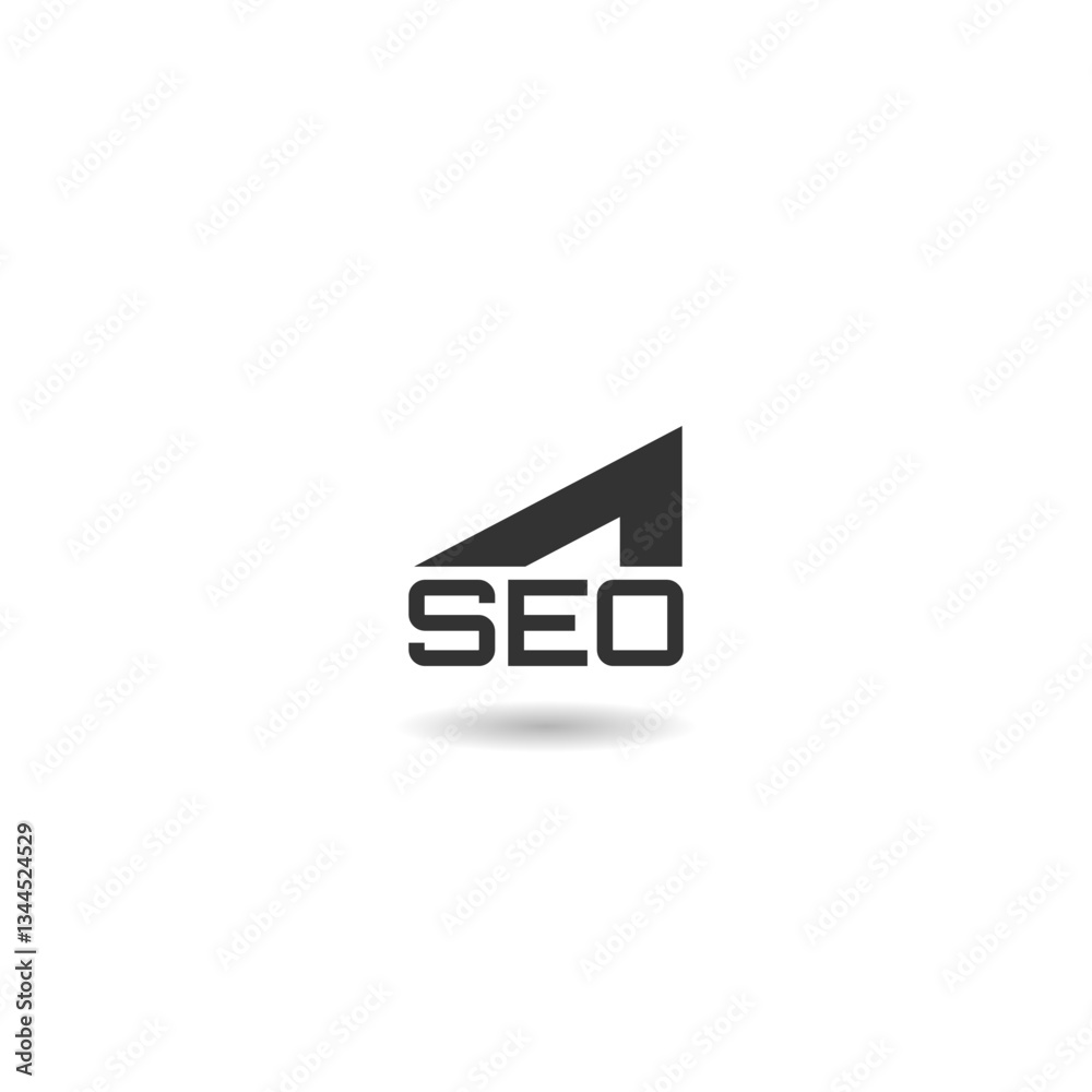 Simple SEO logo with shadow Simple SEO logo with shadow