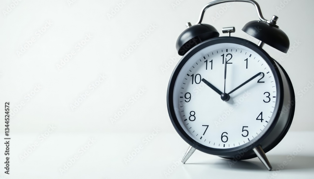 Close-up of a clock showing fasting hours, white background, white, health Close-up of a clock showing fasting hours, white background, white, health