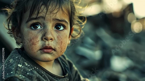 portrait of a little boy